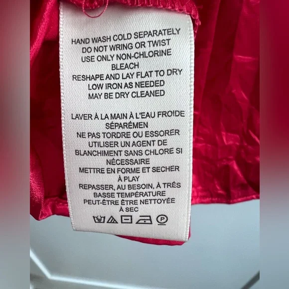 Free People Star Eyes Crinkle Red Top in Small NWOT - Picture 10 of 10